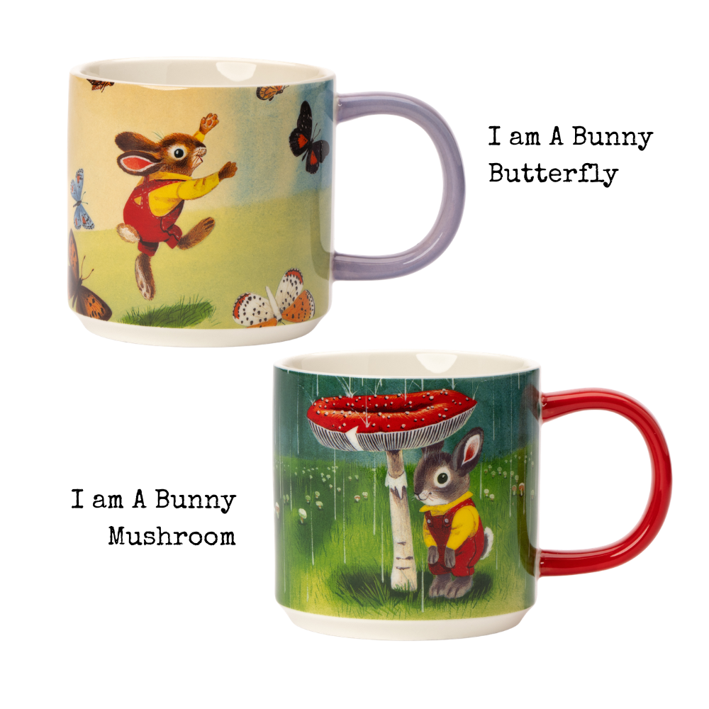 Magpie x Richard Scarry Bunny Mugs