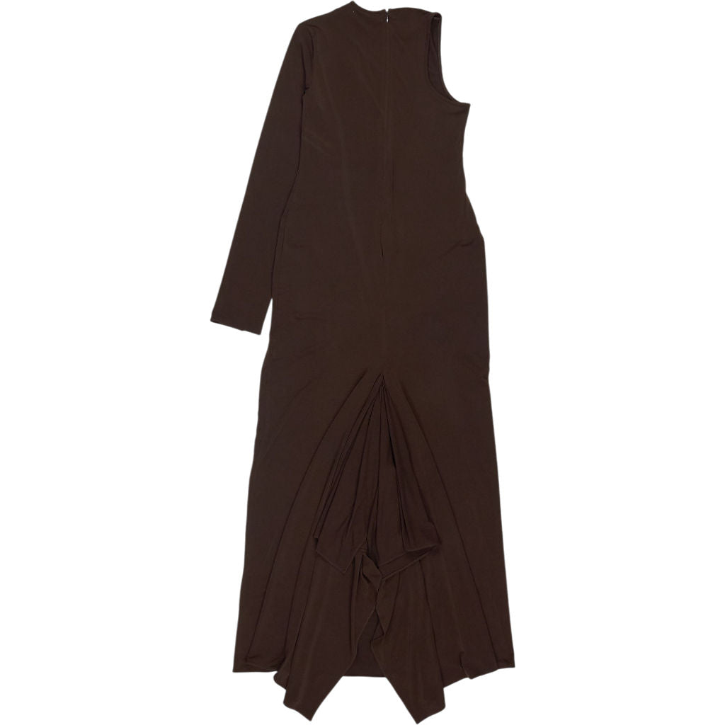 SRVC Brown Sleeveless Maxi Dress