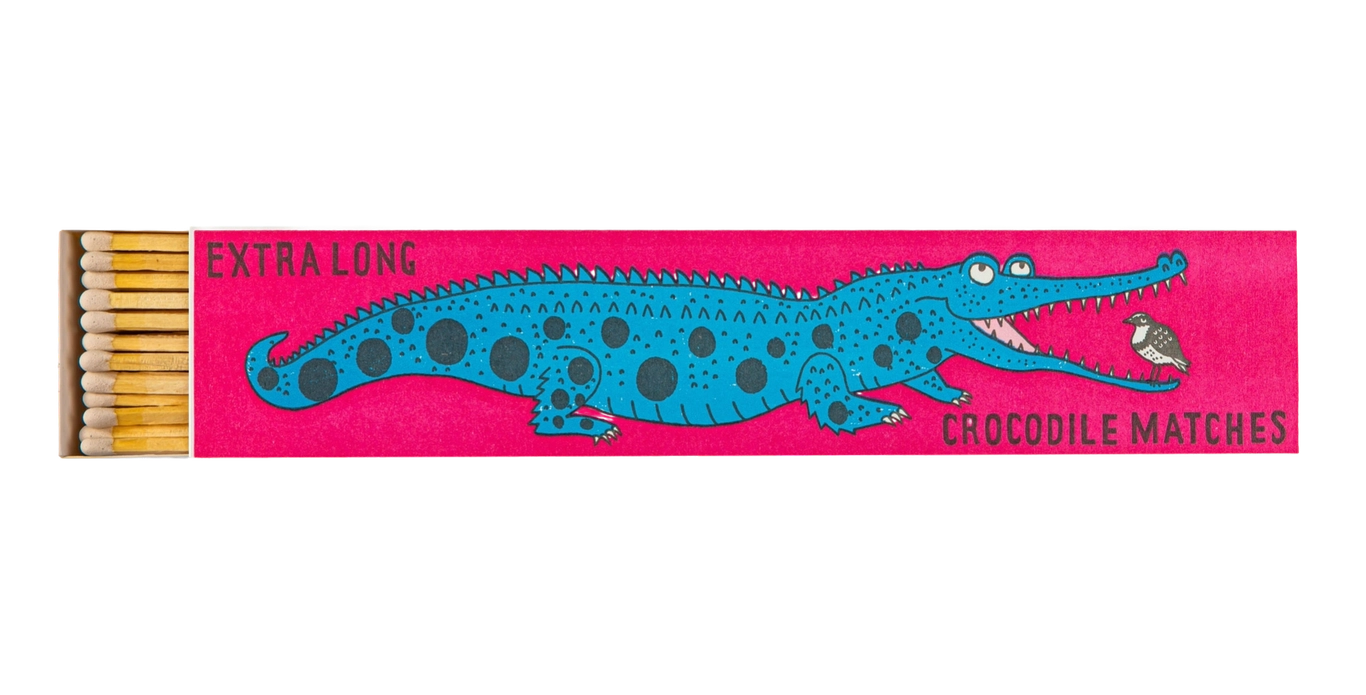 Crocodile Long Luxury Matches