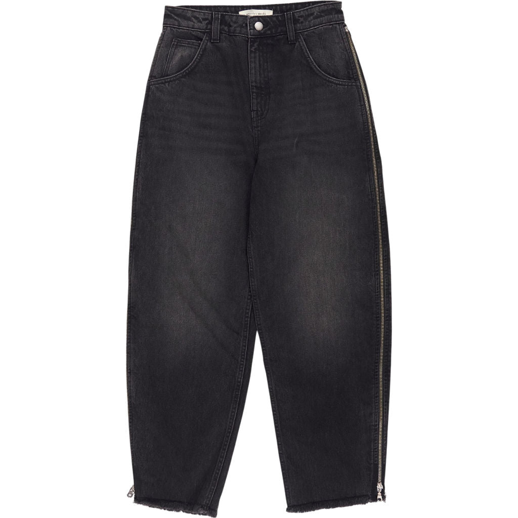 Seventy + Mochi Black Bo Zip Jeans