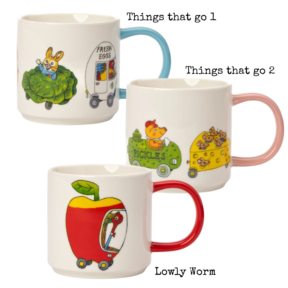 Magpie x Richard Scarry Busytown Mugs