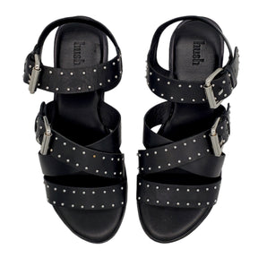 Hush Black/Silver Brimpton Sandals