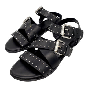 Hush Black/Silver Brimpton Sandals