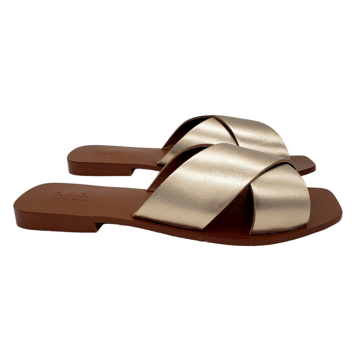Hush Light Gold Elgin Sandals