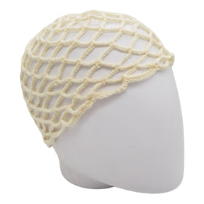Vintage Cream Crochet Hat