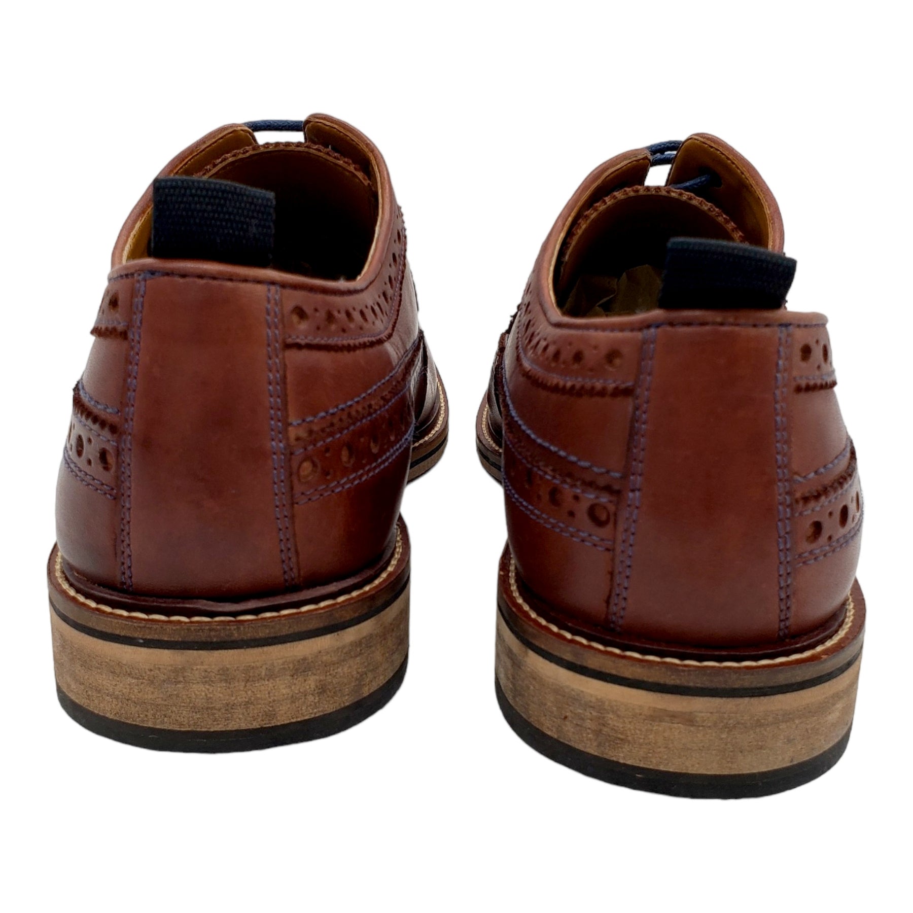 River Island Brown Leather Brogues