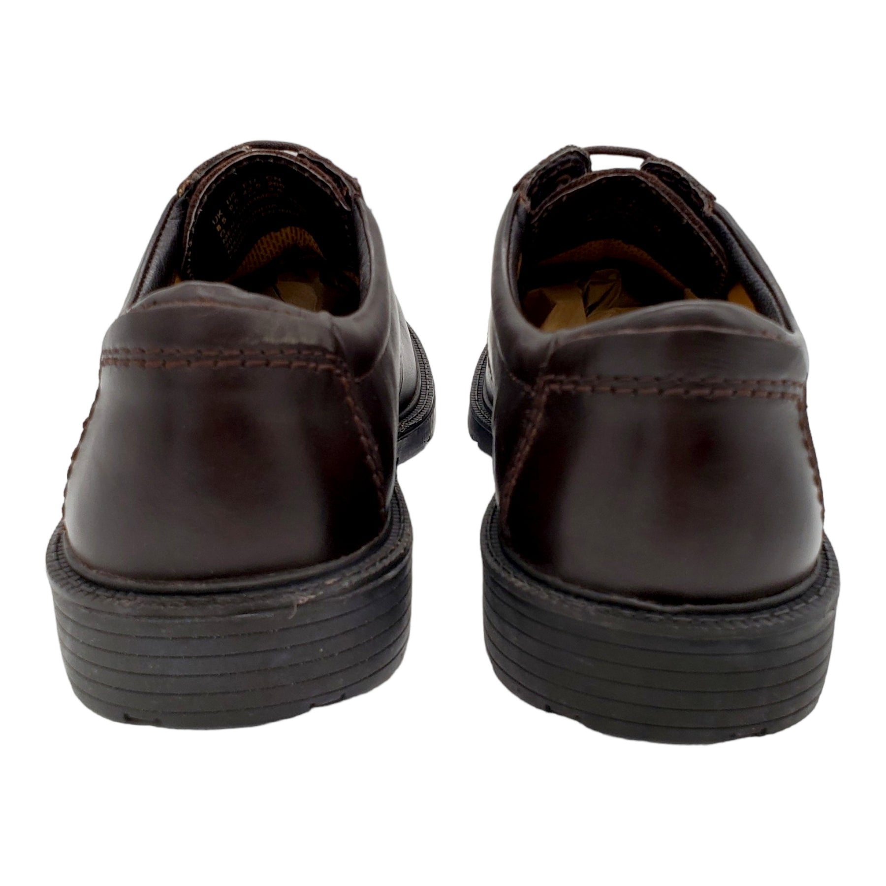 Clarks Dark Brown Lace Up Shoes