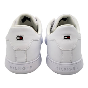 Tommy Hilfiger White Leather Corporate Cupsoles