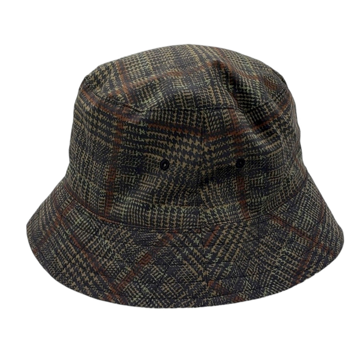 Garbstore Green Check Water Resistant Bucket Hat