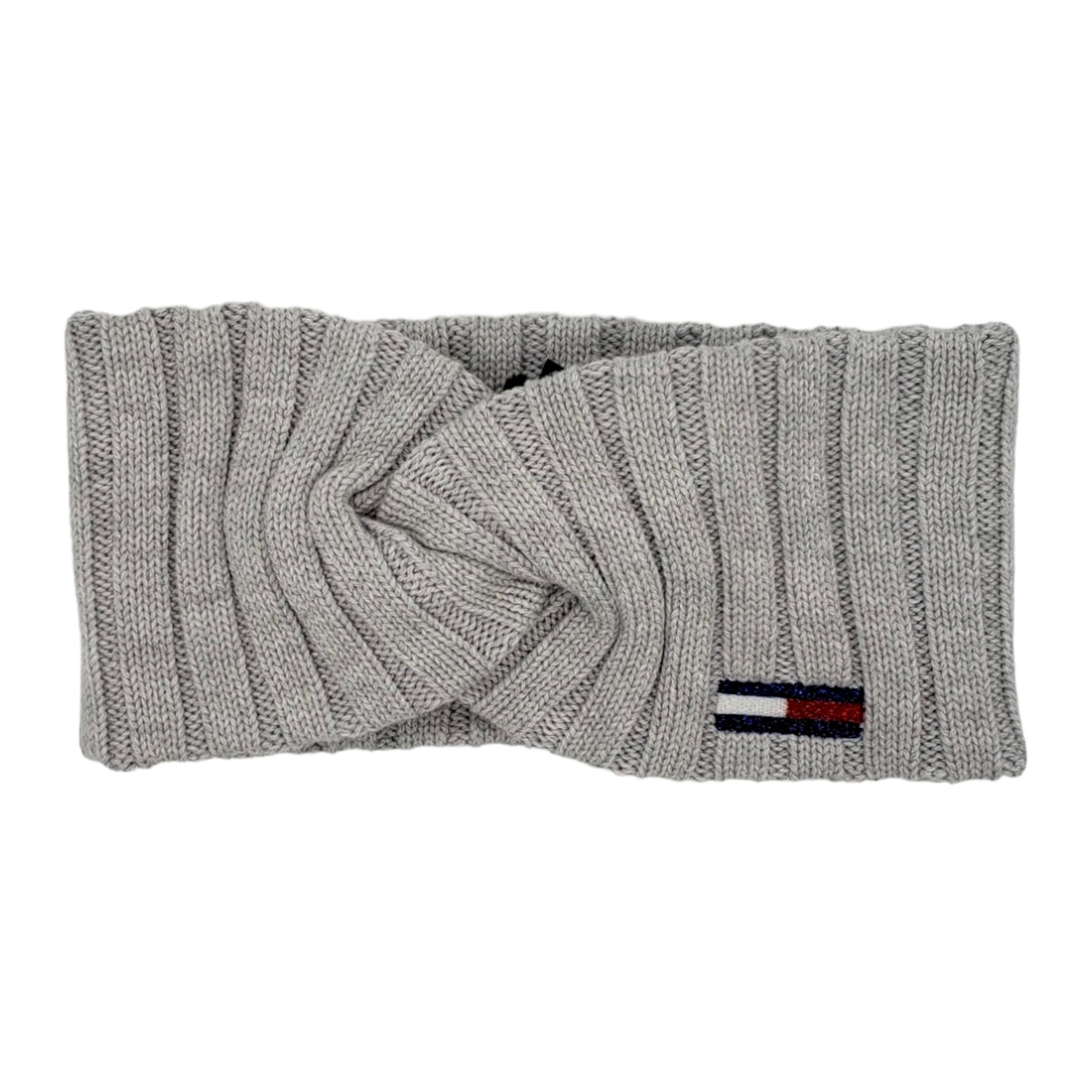 Tommy Hilfiger Grey Glitter Flag Headband