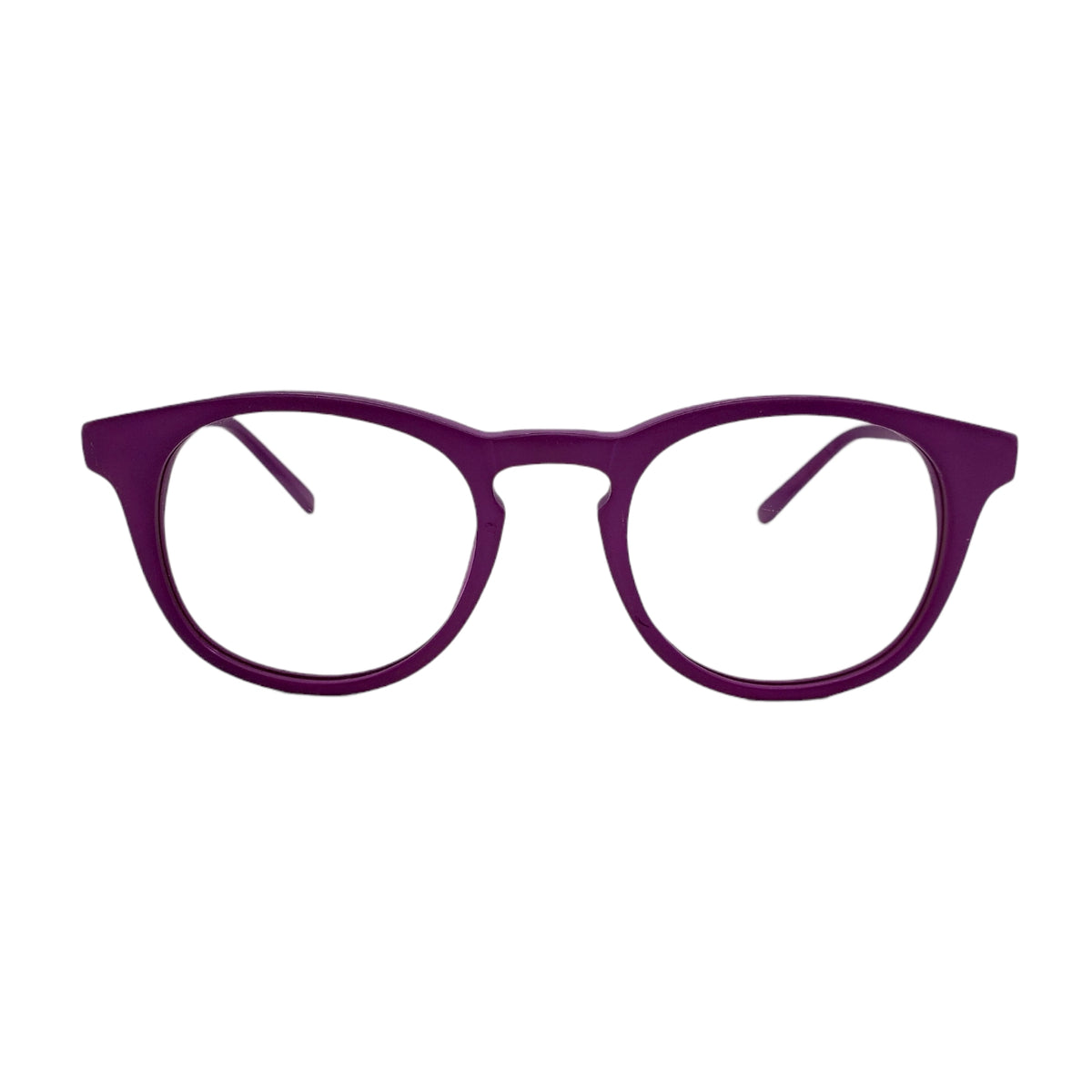 Han Purple Clear Lens Glasses