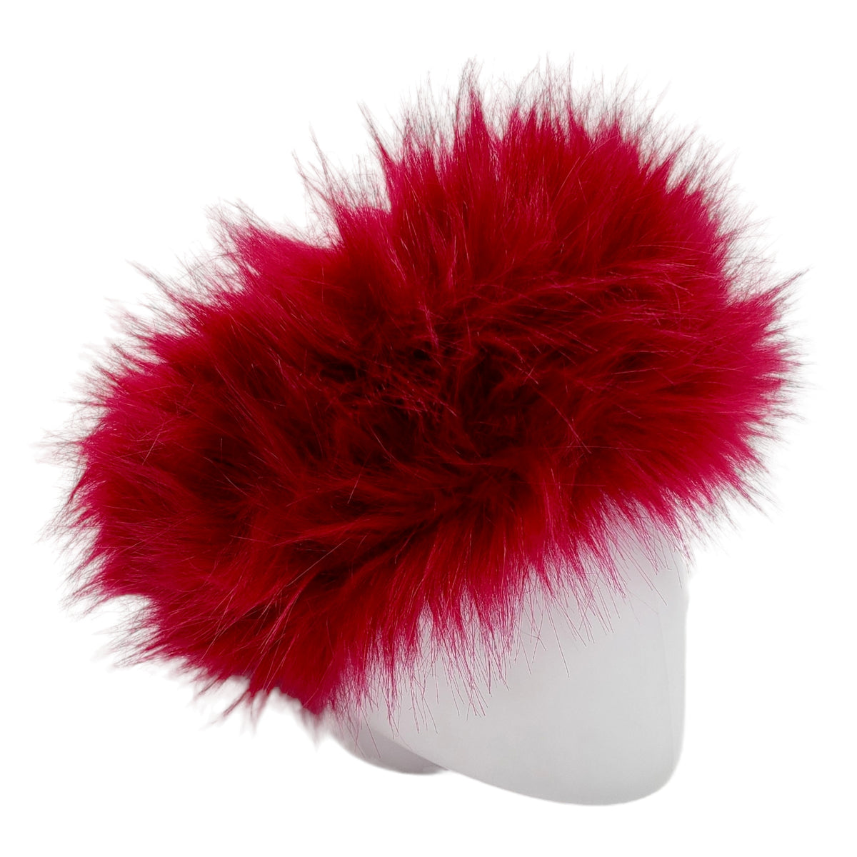 Helen Moore x NRBY Deep Pink Faux Fur Head Band