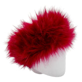 Helen Moore x NRBY Deep Pink Faux Fur Head Band