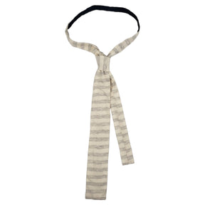 Engineered Garments Cream/Grey Jersey Tie