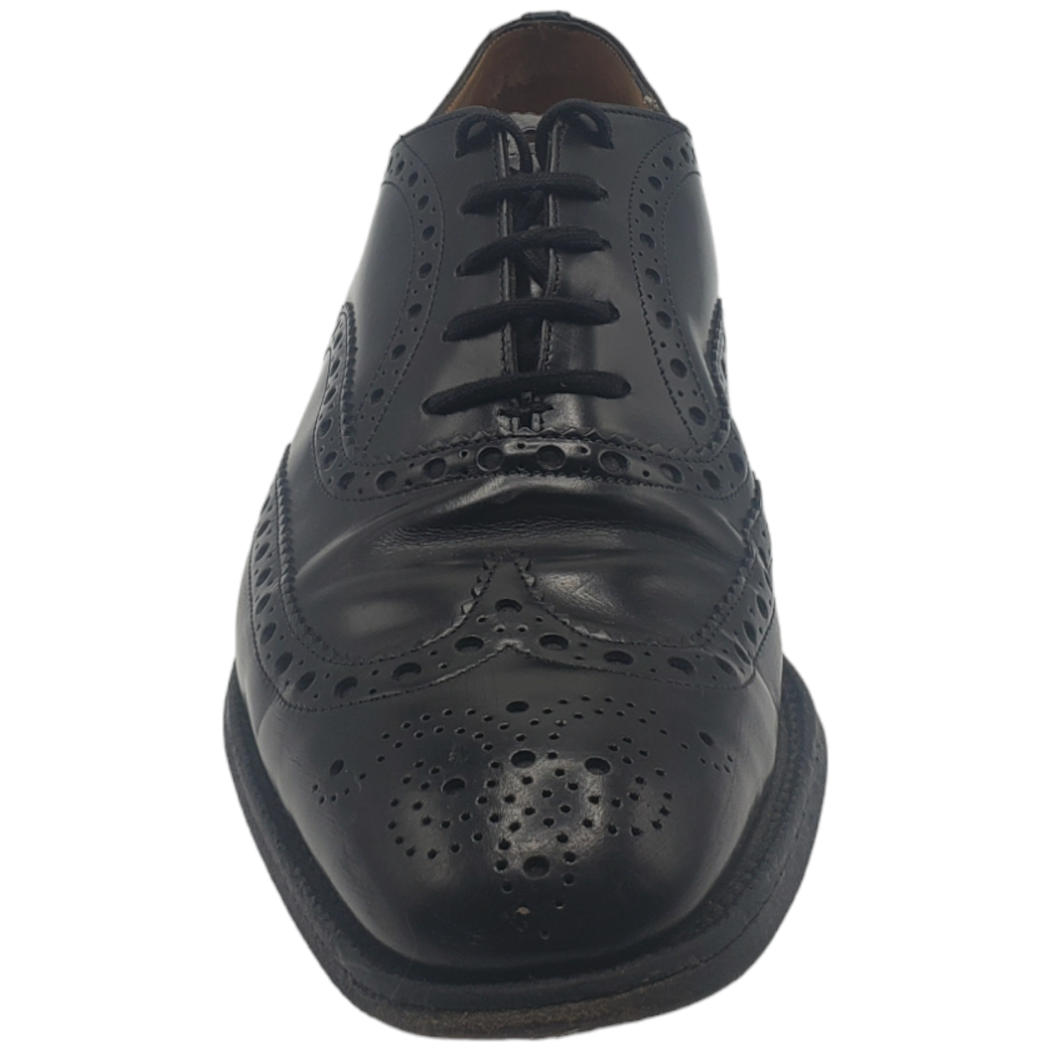 Church's Black Brogue Lace-Up Shoe
