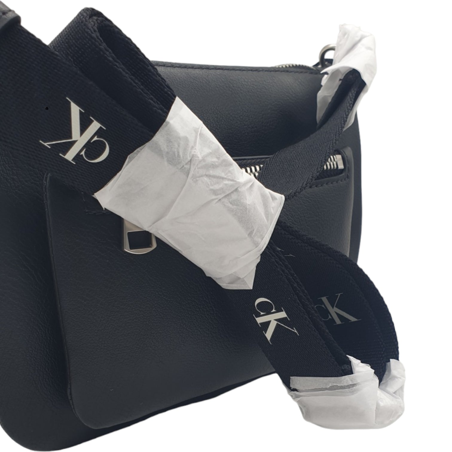 Calvin Klein Jeans Black Ultralight Boxy Pouch Bag