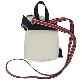 Tommy Jeans White Micro Rucksack 'Phone Bag