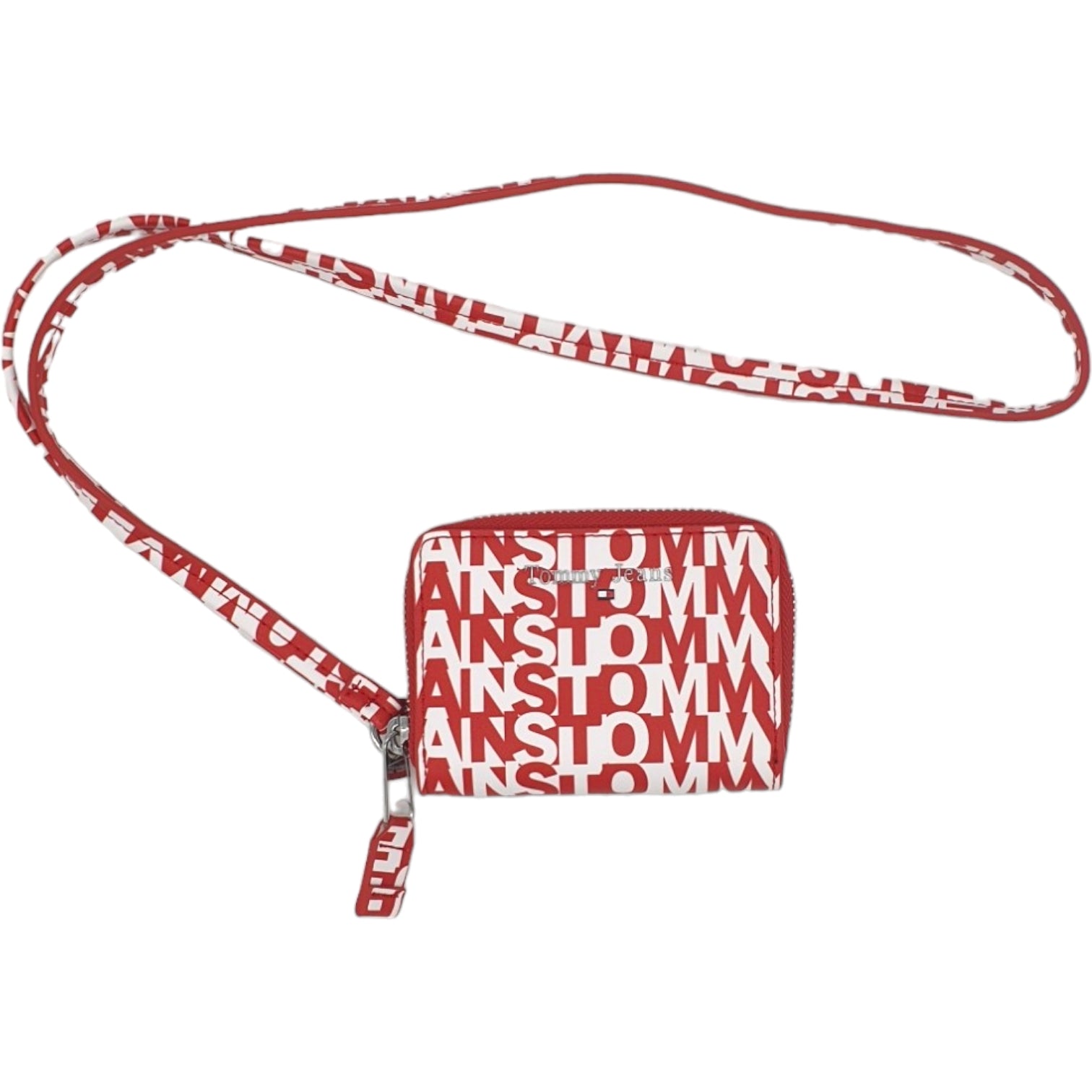 Tommy Jeans Red/White Hang Wallet