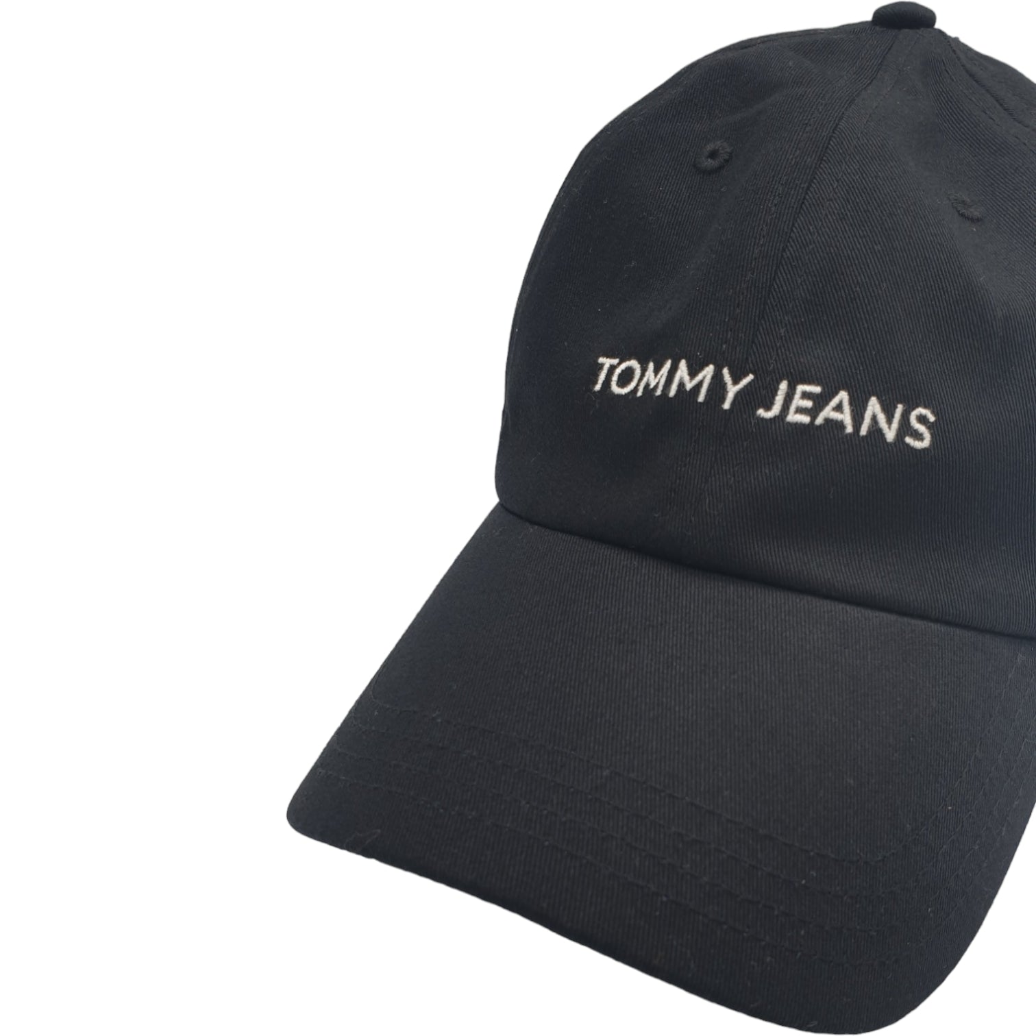 Tommy Jeans Black Linear Logo Cap