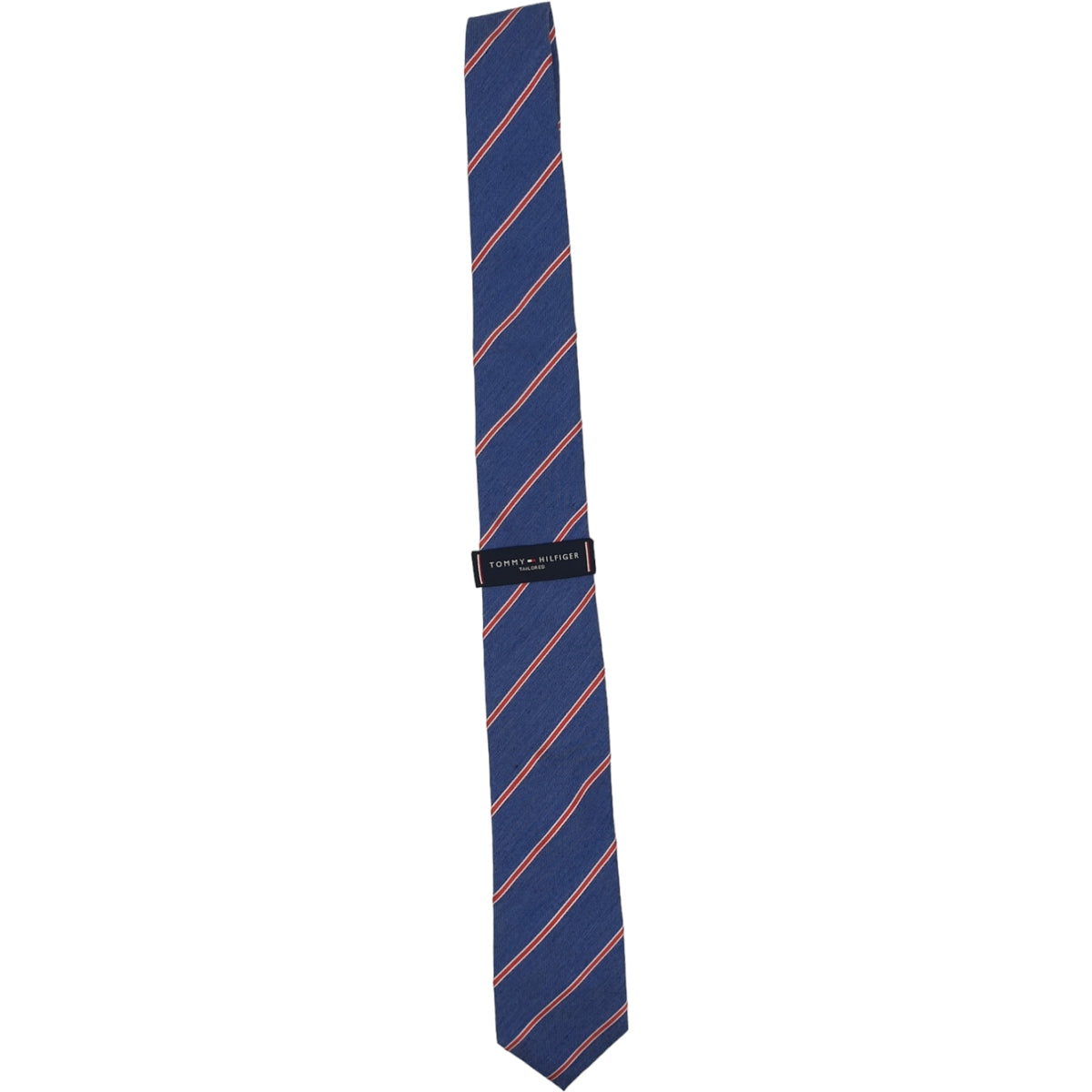 Tommy Hilfiger Blue/Red Striped Tie