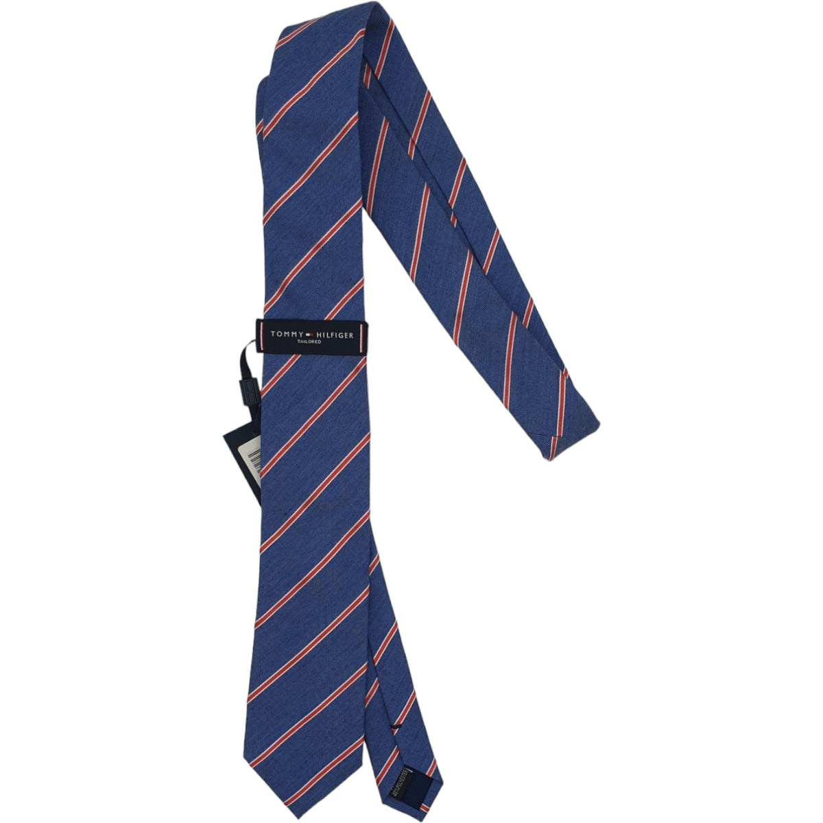 Tommy Hilfiger Blue/Red Striped Tie