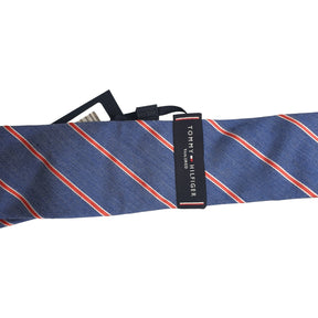 Tommy Hilfiger Blue/Red Striped Tie