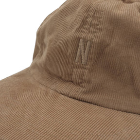 Norse Projects Khaki Baby Corduroy Sports Cap