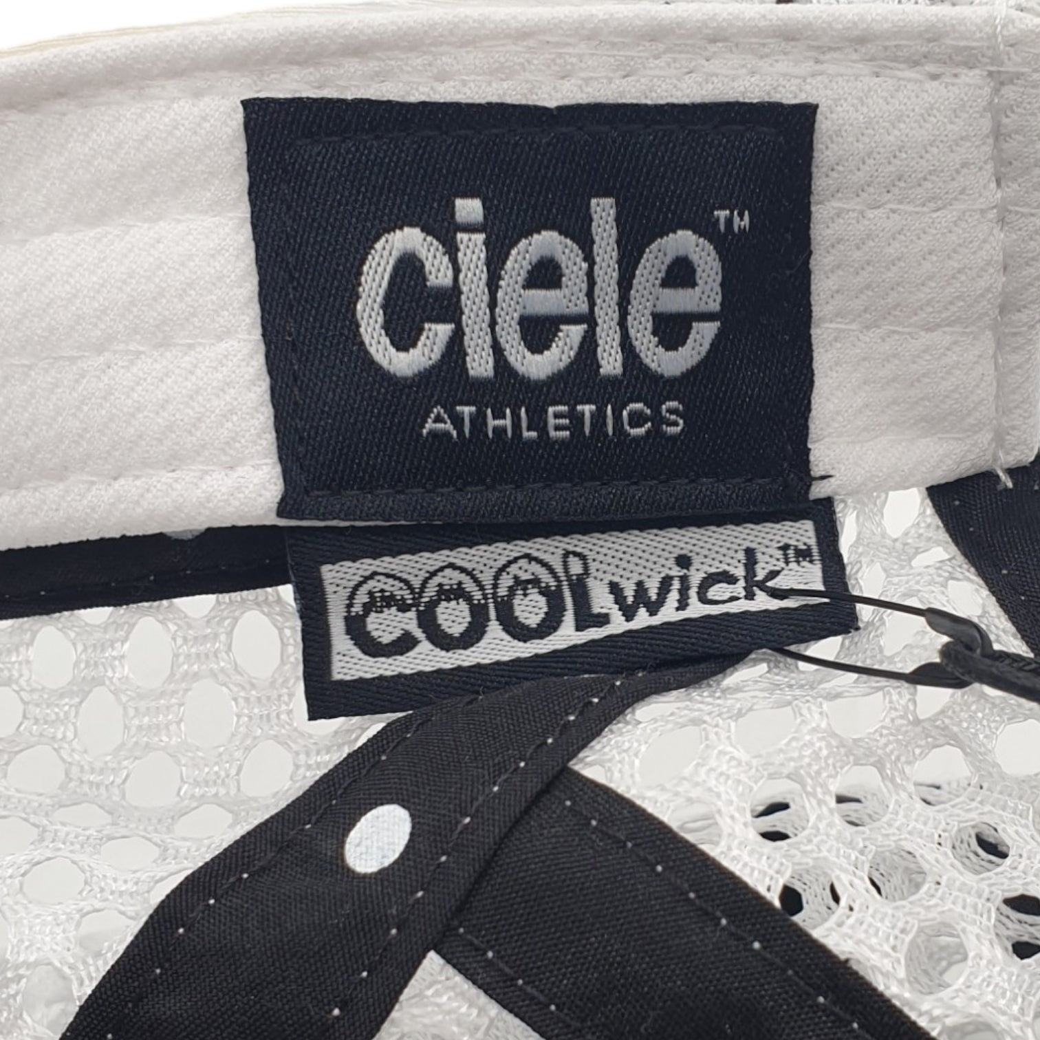 Ciele White Mesh Athletics Cap