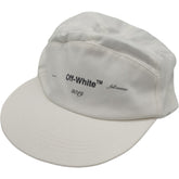 Off-White - Virgil Abloh White Snapback Logo Cap