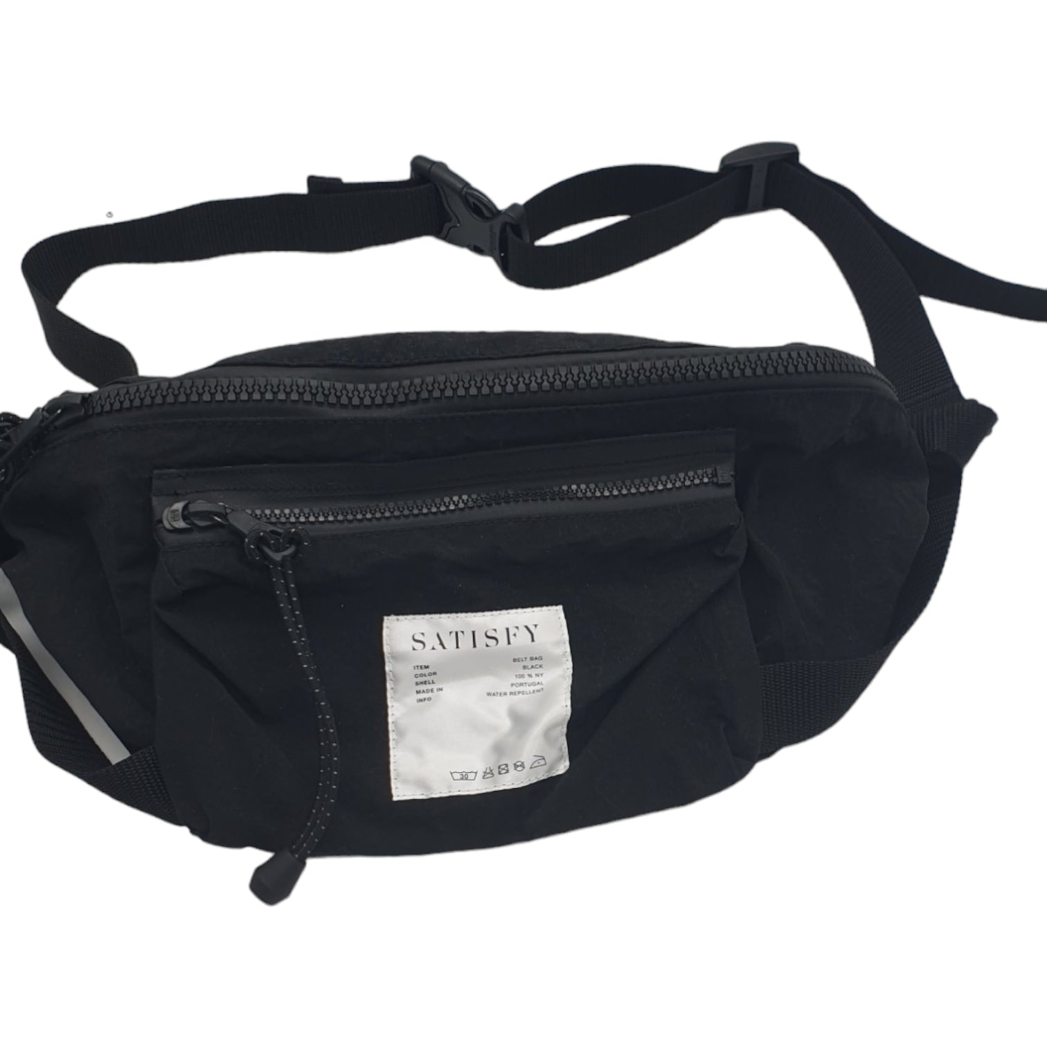 Satisfy Black Belt Bag For Hiking & Post-Run