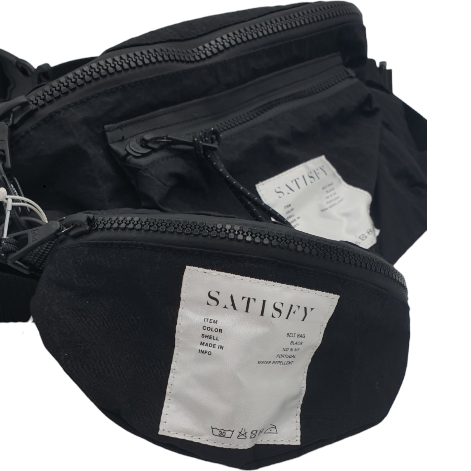 Satisfy Black Belt Bag For Hiking & Post-Run