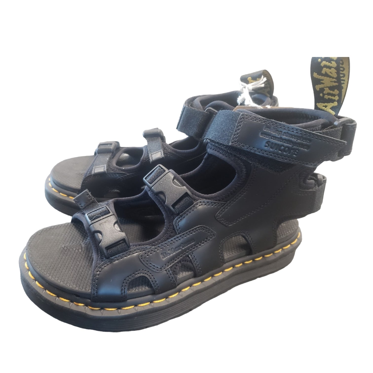 Dr Martens X Suicoke Boke Black Sandals