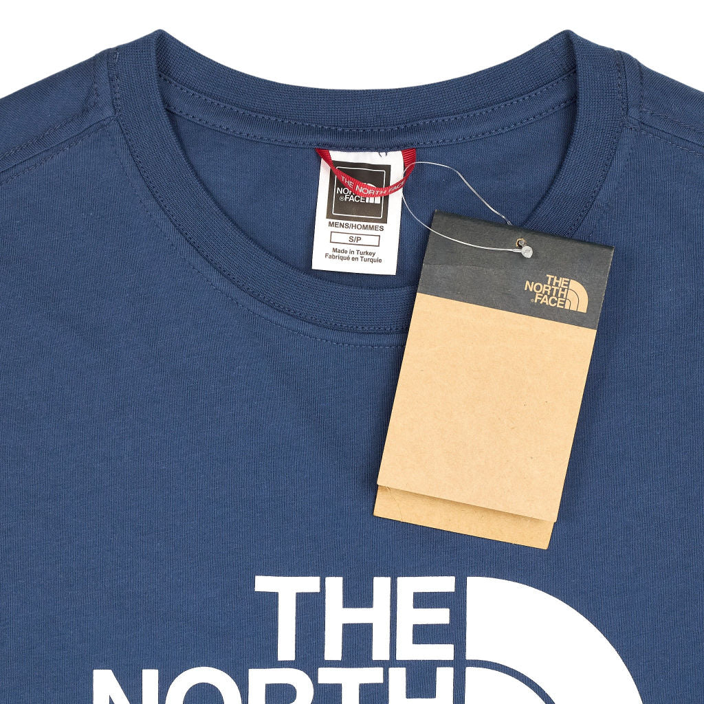 The North Face Blue M Cover Box SS Tee