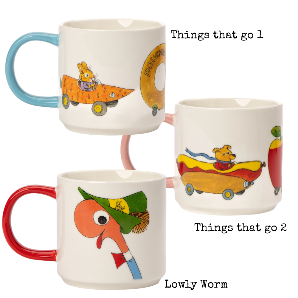 Magpie x Richard Scarry Busytown Mugs
