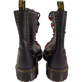 Dr. Martens Black Floral Nyberg Boots Shop from Crisis Online