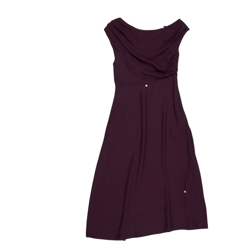 WYSE Purple Midi Dress