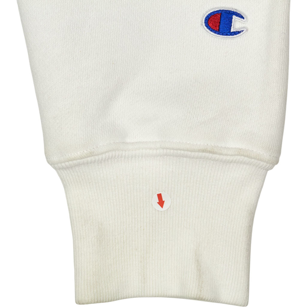 Champion White Reverse Weave Sweatshirt