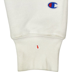 Champion White Reverse Weave Sweatshirt