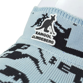Kangol x J. Lindeberg Astoria Jacquard Blue Knit Visor
