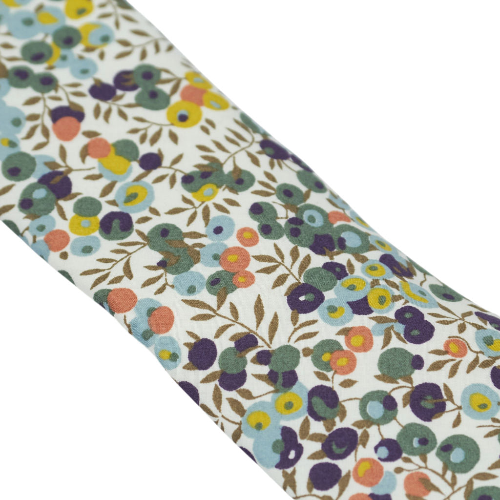 Moss x Liberty Fabric Multicolour Floral Cotton Tie Bundle  x 3
