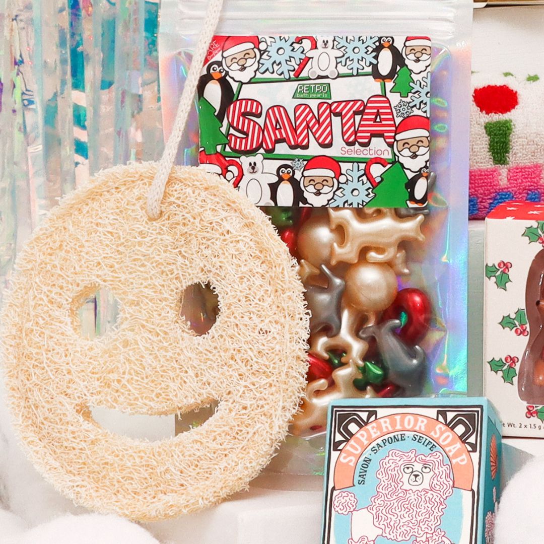 Retro Bath Pearls - Santa Selection