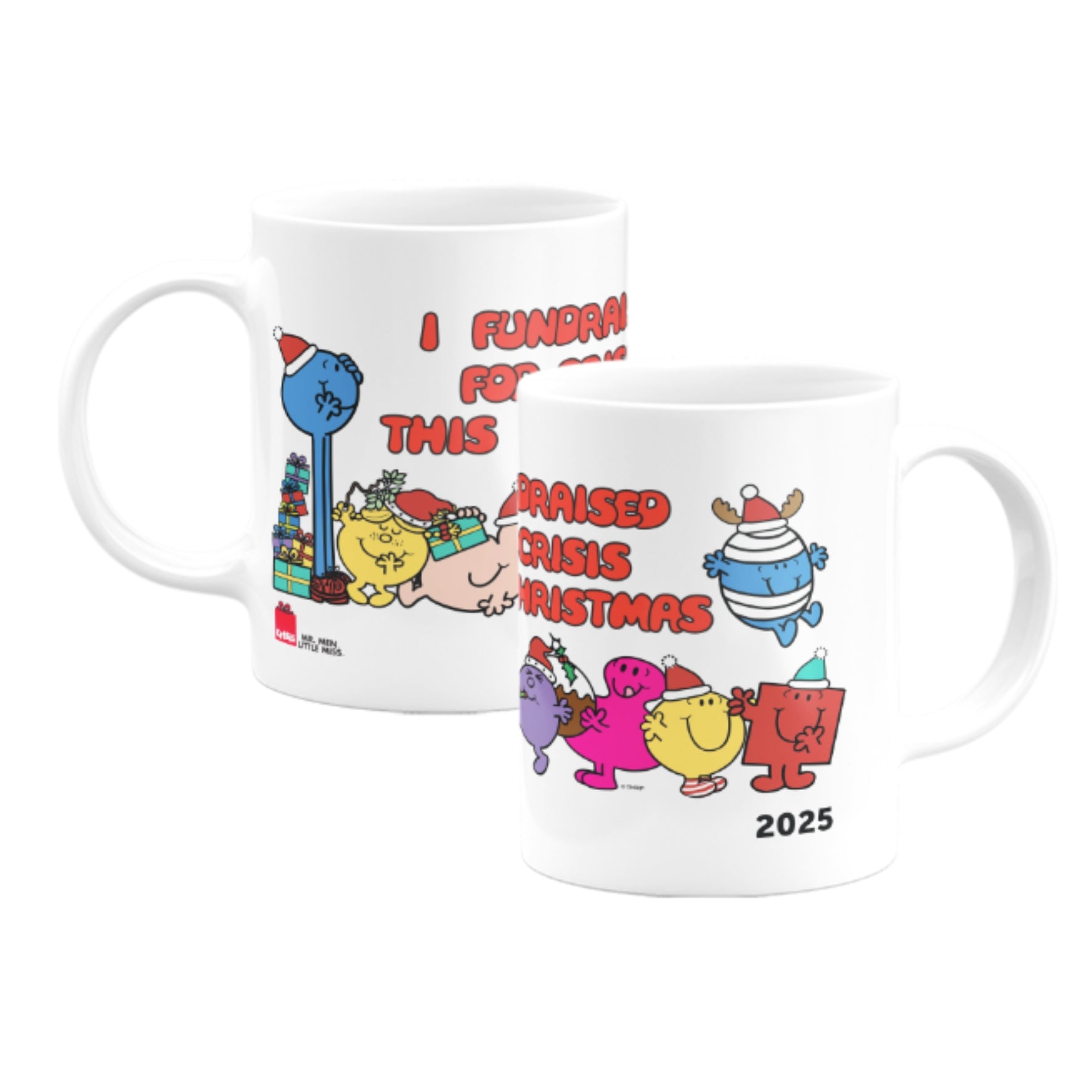 Mr Men Little Miss 'Fundraiser' Christmas 2025 Mug