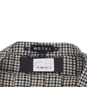 Motel Black Brown Carga Skirt