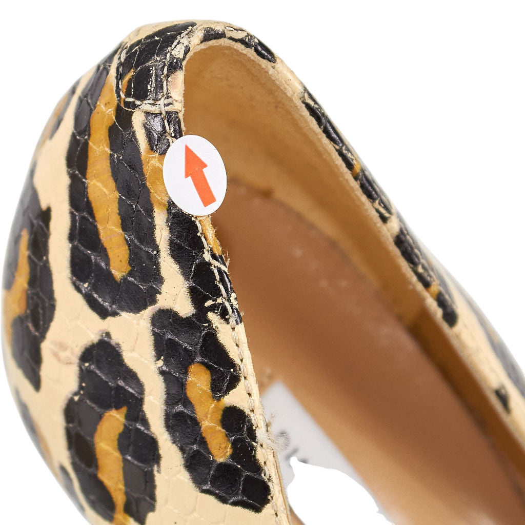 Diane von Furstenberg Leopard Print Heels