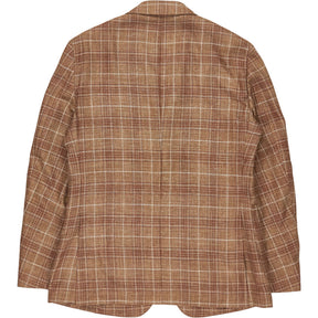 Hackett Brown Check Blazer