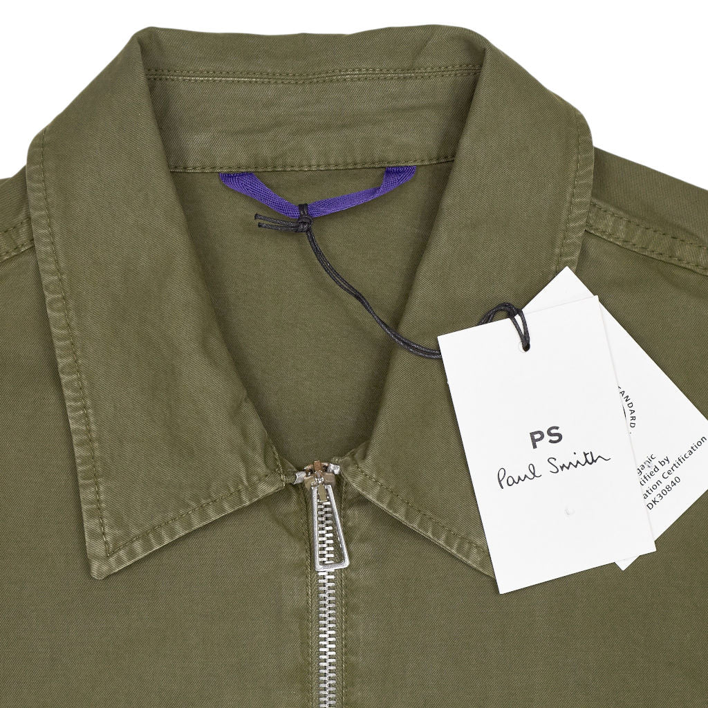 PS Paul Smith Olive Canvas Jacket