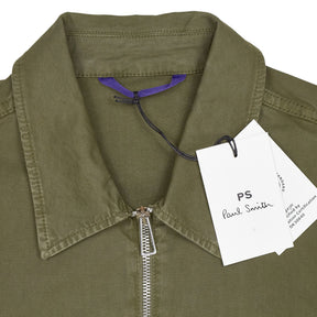 PS Paul Smith Olive Canvas Jacket