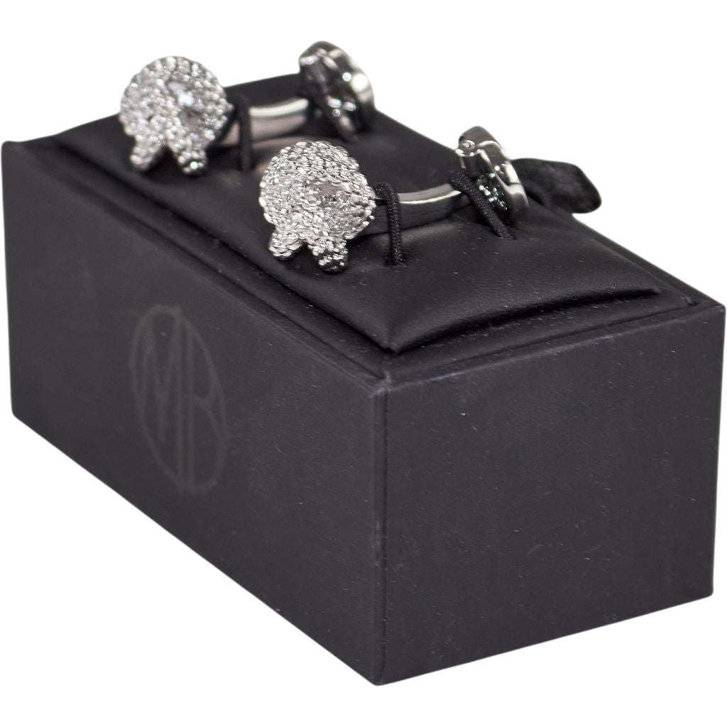MB Silver Cufflinks