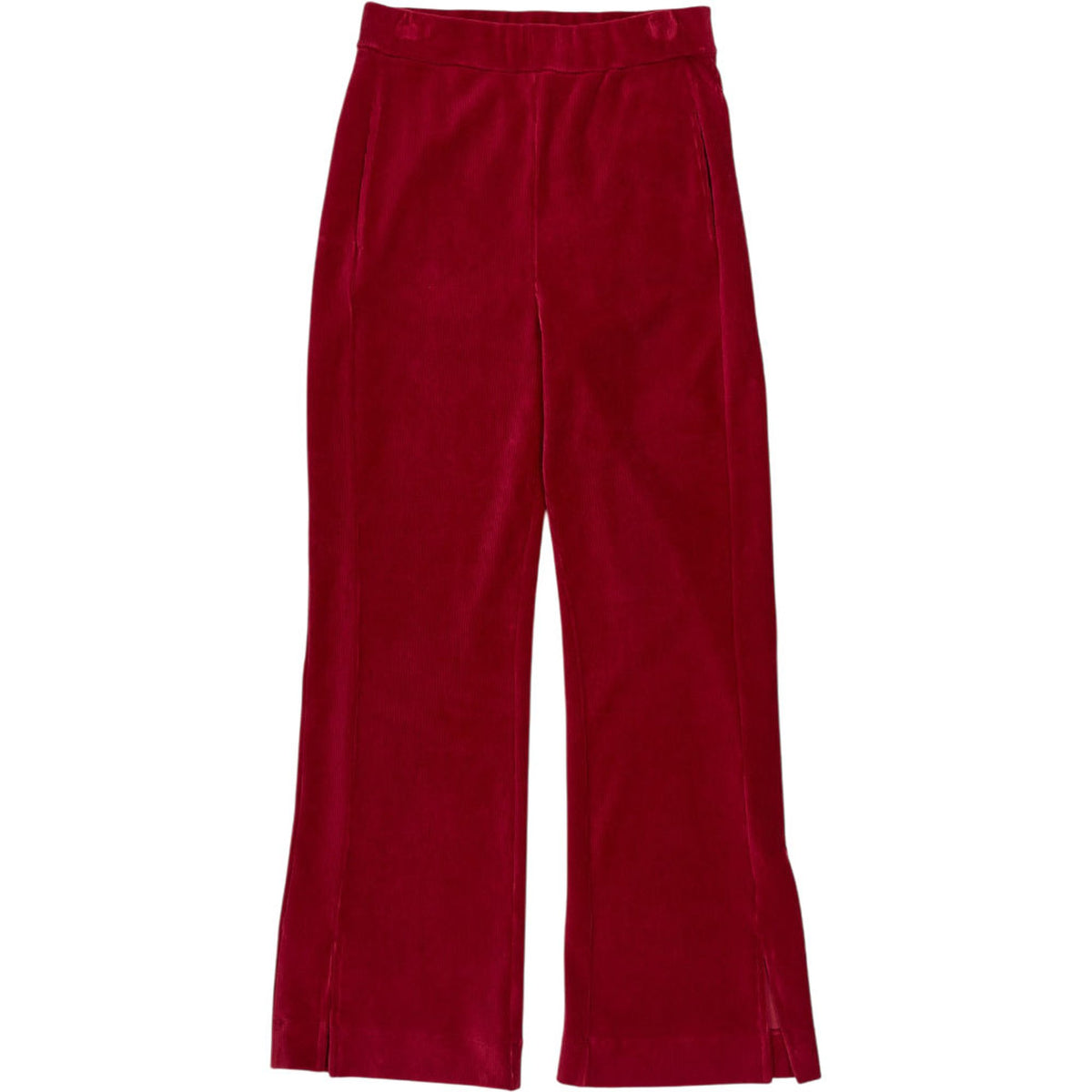 Wyse Red Velvet Cord Camille Trousers