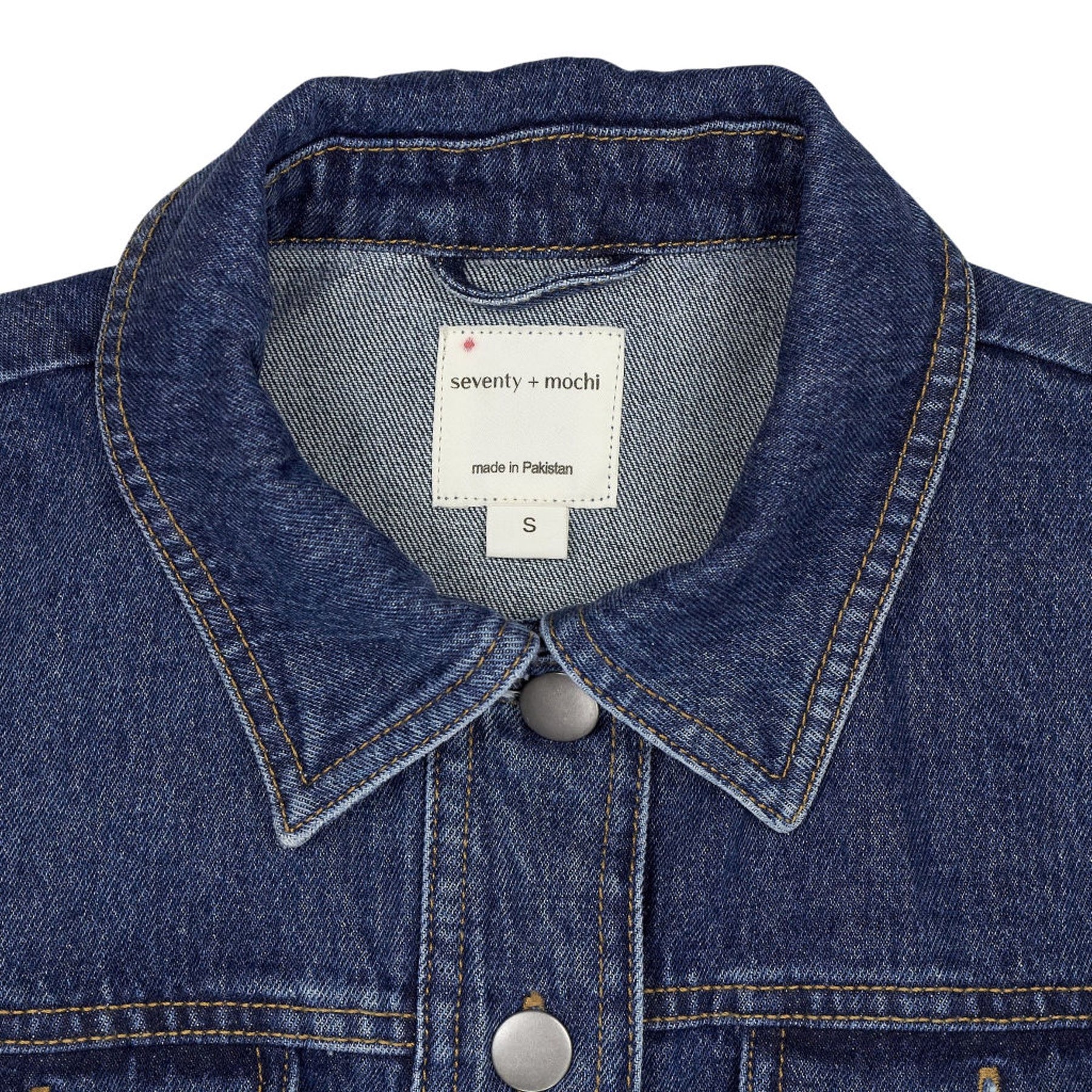 seventy + mochi Blue Denim Dress